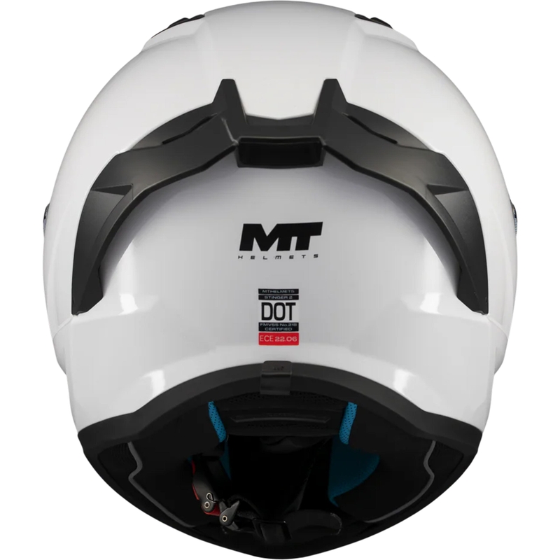 Integralhelm MT Stinger 2 Pure A0 weiß