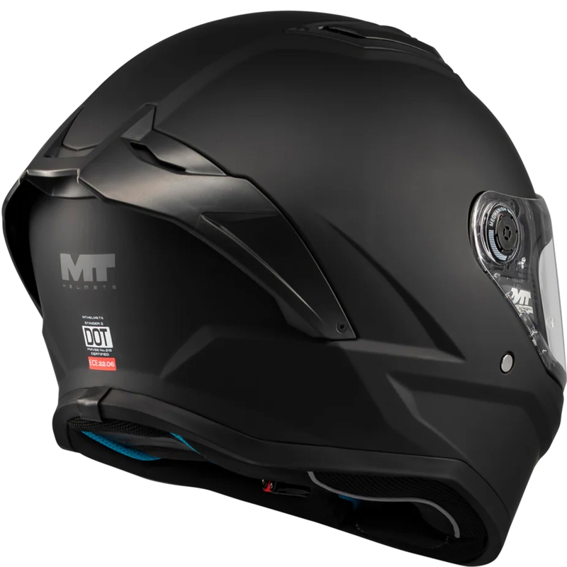 Integralhelm MT Stinger 2 Pure A1 matt schwarz