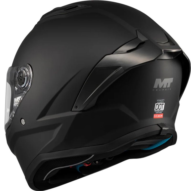 Integralhelm MT Stinger 2 Pure A1 matt schwarz