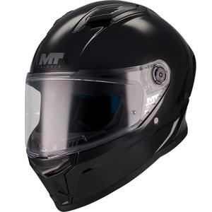 MT Stinger 2 Pure A1 Integralhelm für Motorräder, Schwarz