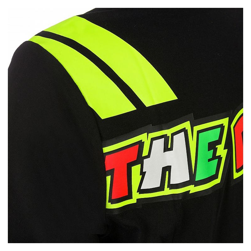 T-shirt VR46 Valentino Rossi 46 THE DOCTOR schwarz