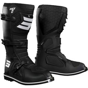Motorradstiefel Shot Race 2 weiß-schwarz