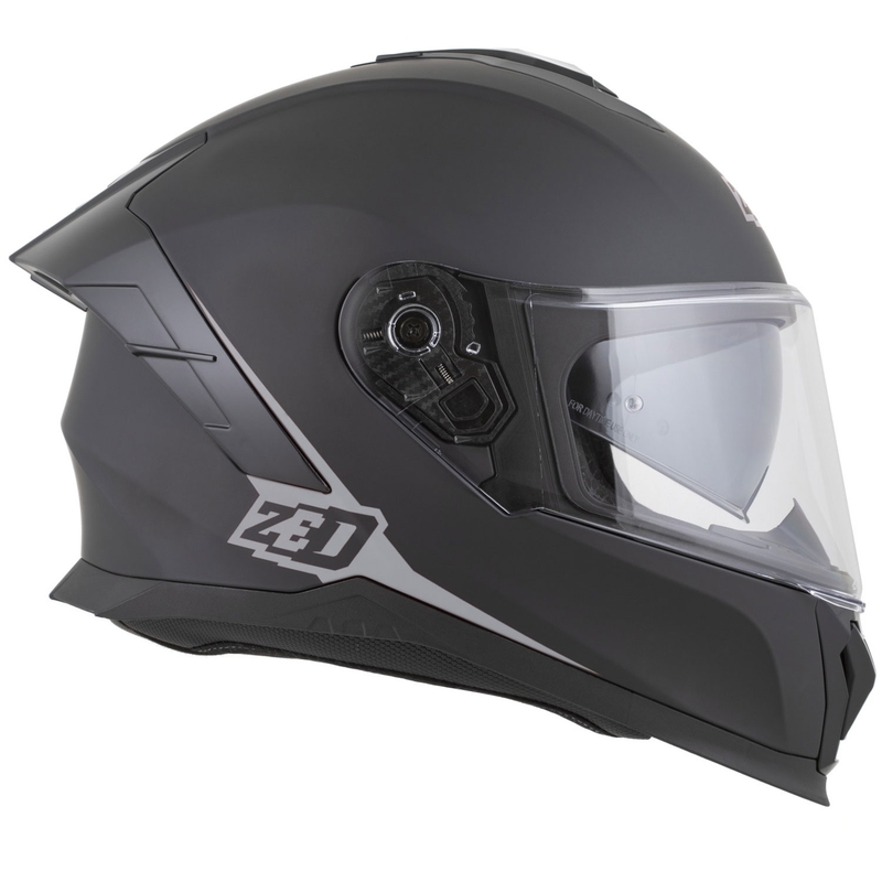 Integralhelm ZED K40, matt schwarz-dunkelgrau
