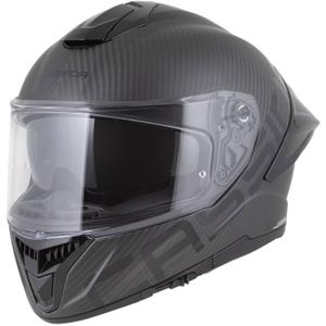Cassida Integral GTS 2.1 Plus Carbon Integralhelm für Motorräder, matt, Carbon-Schwarz-Weiß