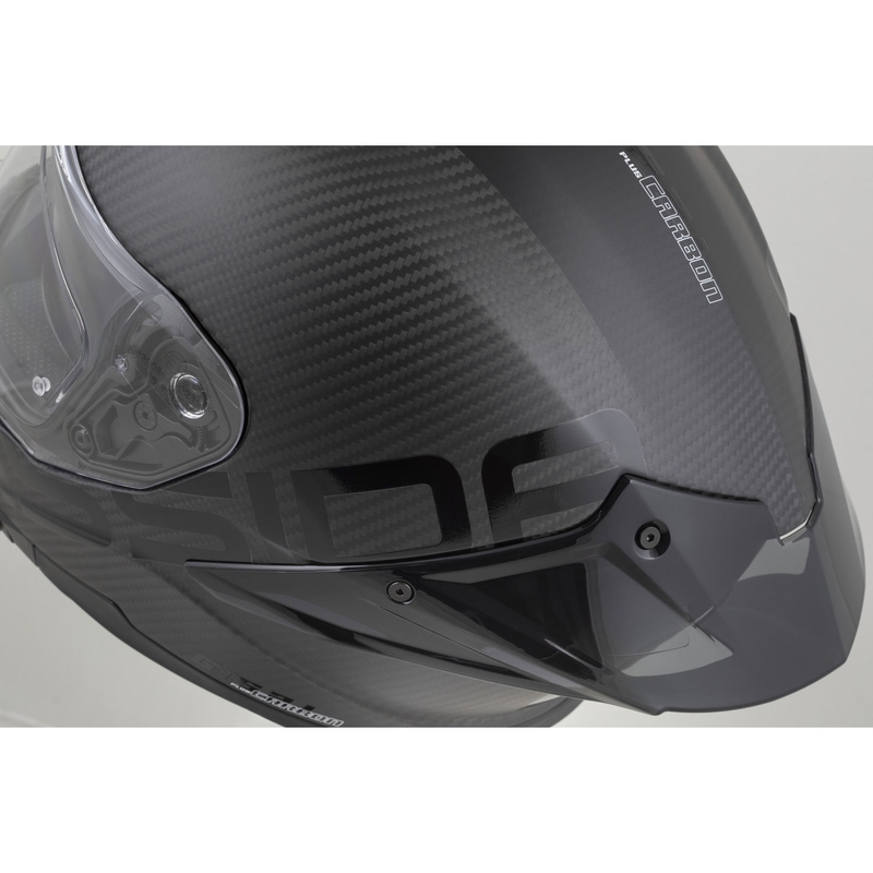 Cassida Integral GTS 2.1 Plus Carbon Integralhelm für Motorräder, matt, Carbon-Schwarz-Weiß