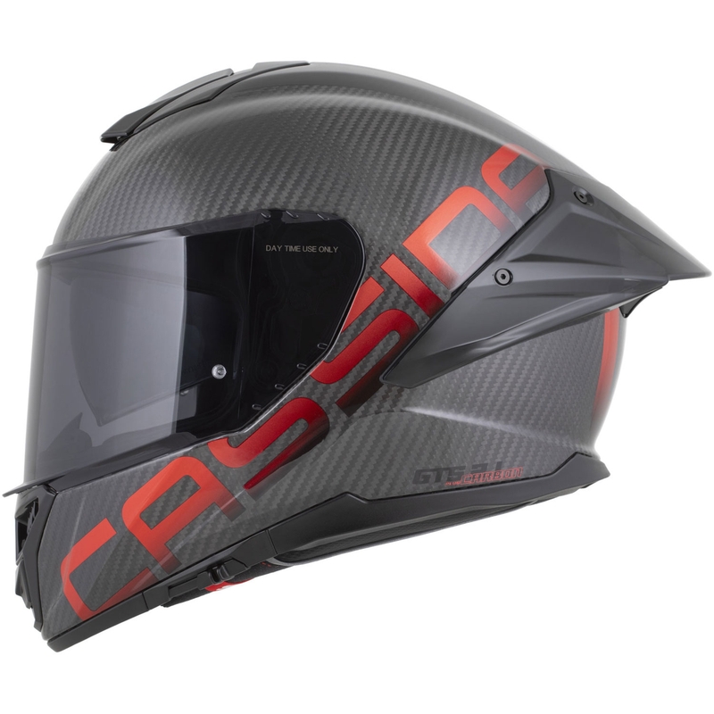 Cassida Integral GTS 2.1 Plus Carbon Integralhelm für Motorräder, matt-carbonrot