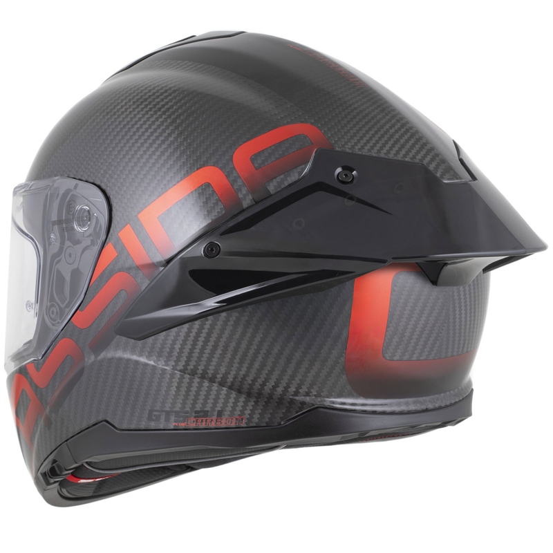 Cassida Integral GTS 2.1 Plus Carbon Integralhelm für Motorräder, matt-carbonrot