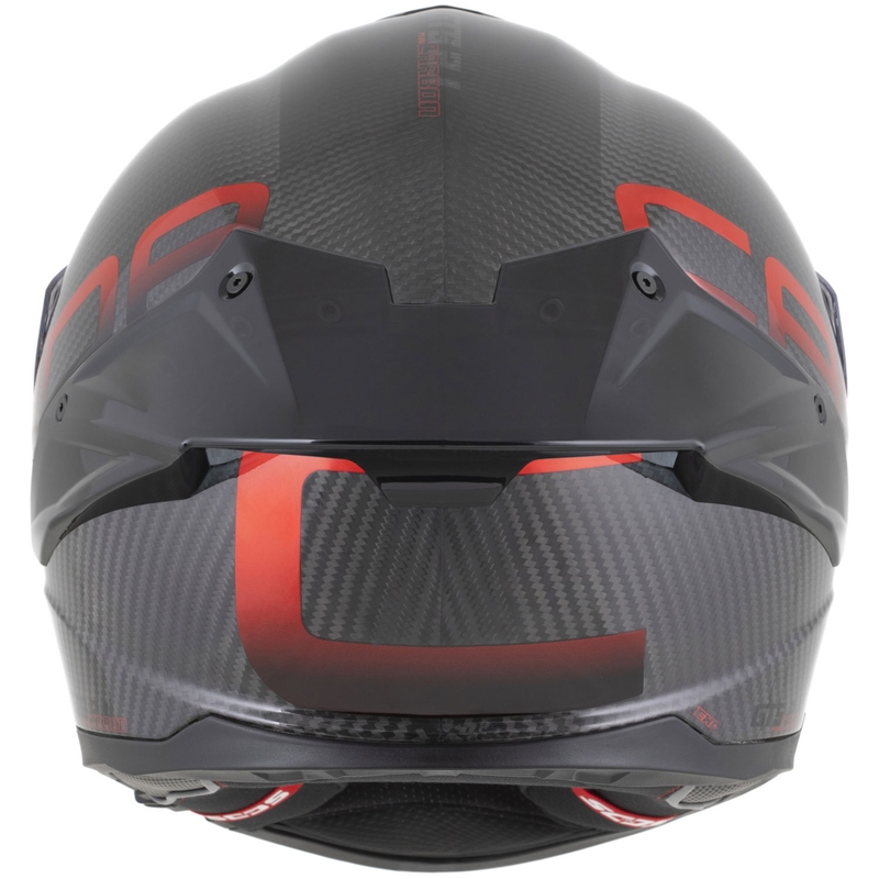 Cassida Integral GTS 2.1 Plus Carbon Integralhelm für Motorräder, matt-carbonrot