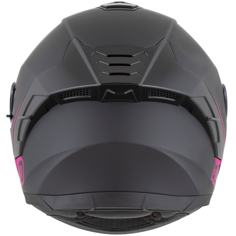 Integralhelm ZED K40, matt schwarz-rosa