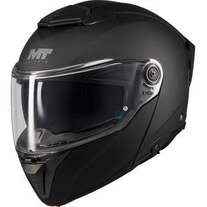Klappbarer Motorradhelm MT Atom 2 SV Pure A1 matt schwarz