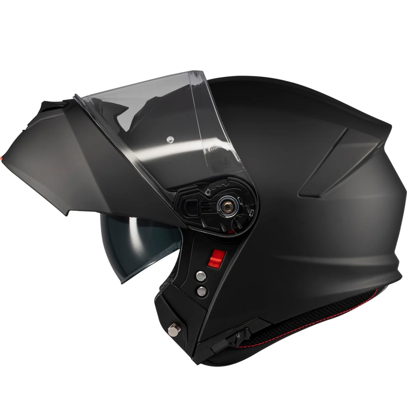Klappbarer Motorradhelm MT Genesis SV Pure A1, matt schwarz