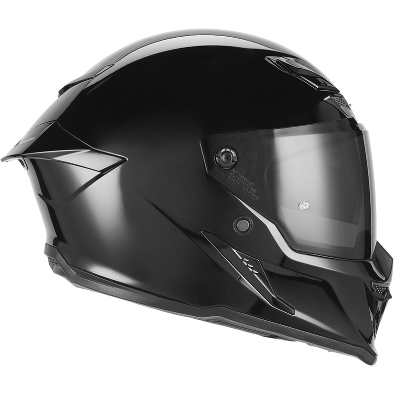 NOX Exklusiv Goliath Integralhelm für Motorräder, schwarz