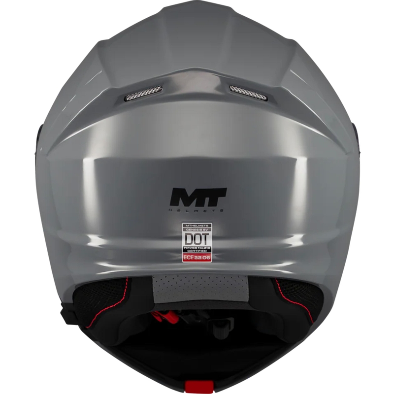 Klappbarer Motorradhelm MT Genesis SV Pure A12 grau