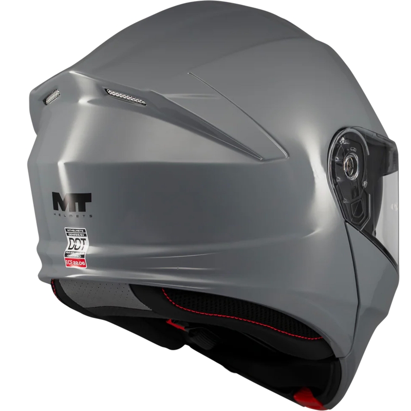 Klappbarer Motorradhelm MT Genesis SV Pure A12 grau