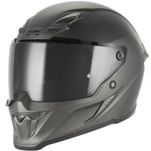 NOX Exclusive Goliath Integralhelm für Motorräder, mattes Titan