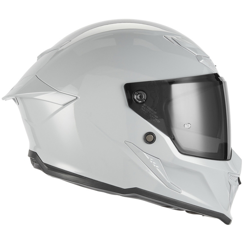 NOX Exclusive Goliath Integralhelm für Motorräder, grau-weiß