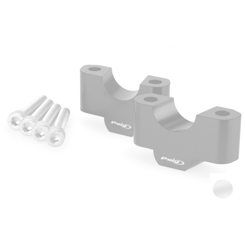Risers PUIG silber height 30mm, d 29mm