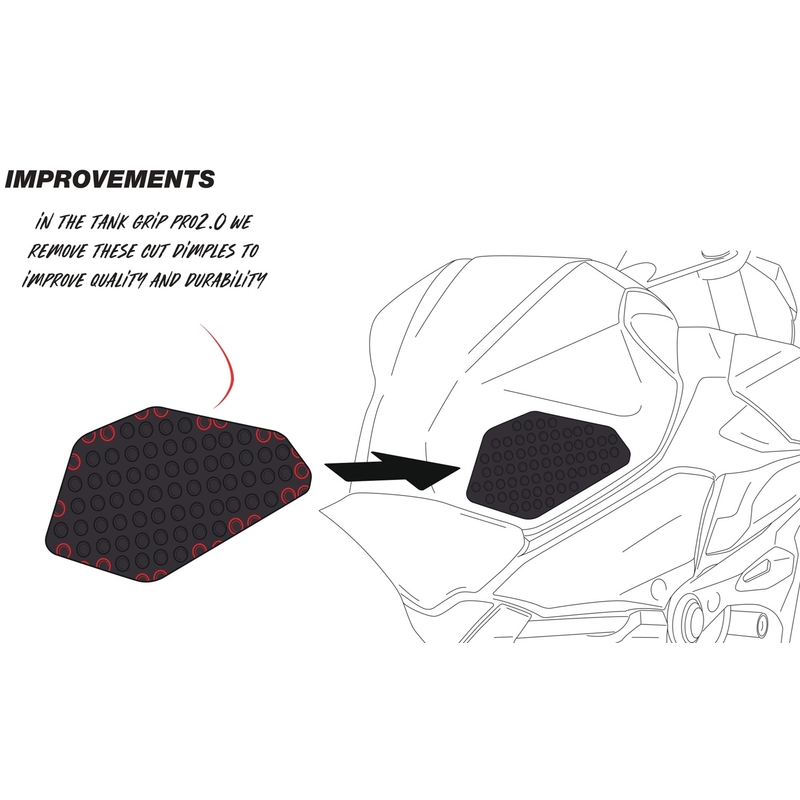 Tank protector PUIG Pro 2 schwarz