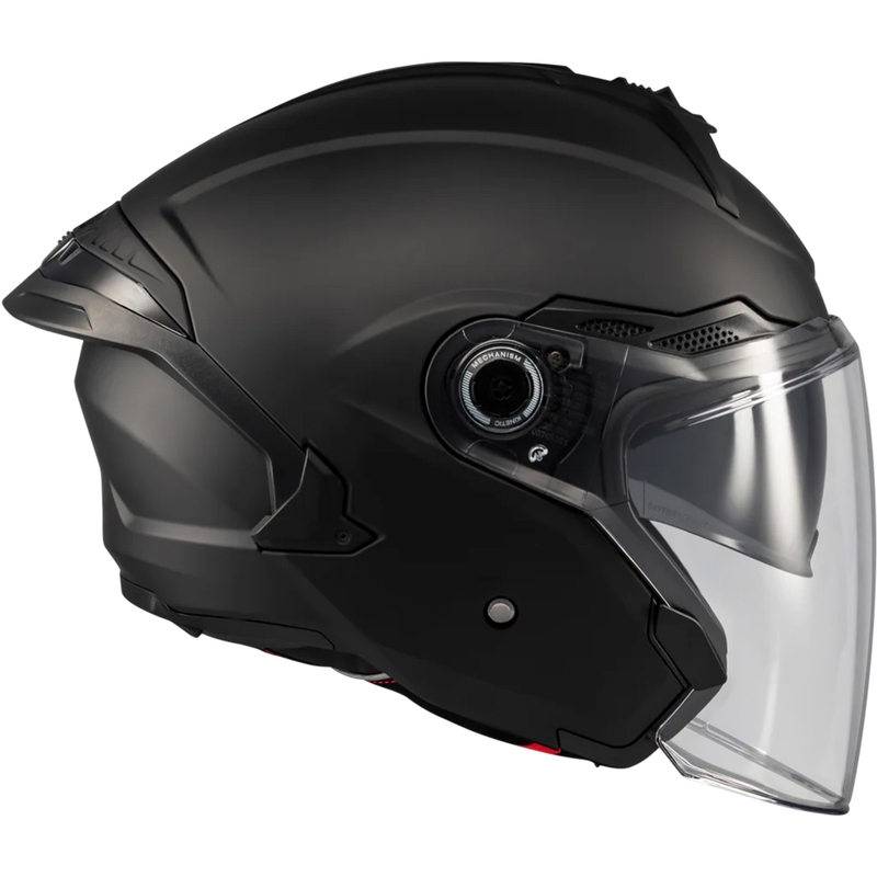 Offener Motorradhelm MT Cosmo SV Pure A1 matt schwarz