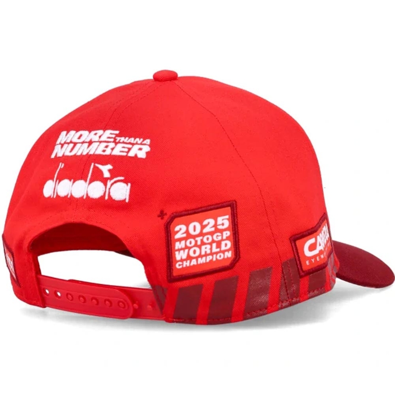 Ducati Marc Marquez 93 Midvisor Weltmeisterkappe rot