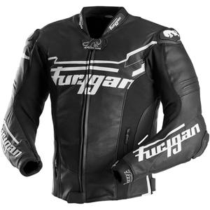 Furygan Sirius Leder Motorradjacke schwarz-weiß