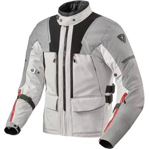 Revit Offtrack 2 H2O Motorradjacke hellgrau-silber