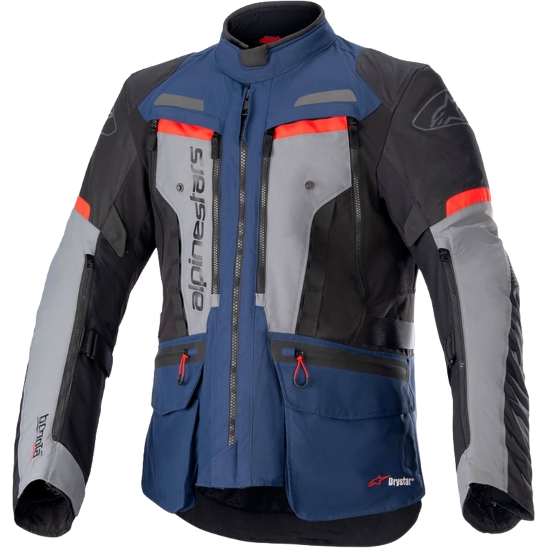 Alpinestars Bogota PRO Drystar 2025 Motorradjacke blau-schwarz-rot