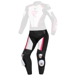 Women's Street Racer Kiara schwarz-weiß-fluo rosa Hose Ausverkauf