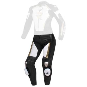Women's Street Racer Kiara schwarz-weiß-goldene Hose Ausverkauf