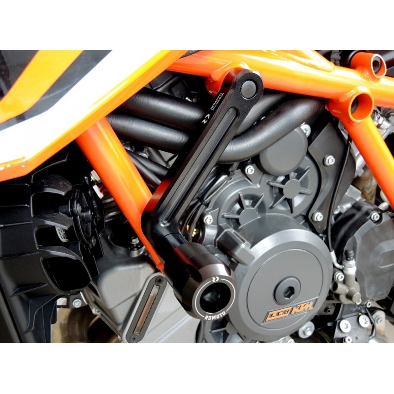 Crash protectors RDMOTO white polyamide