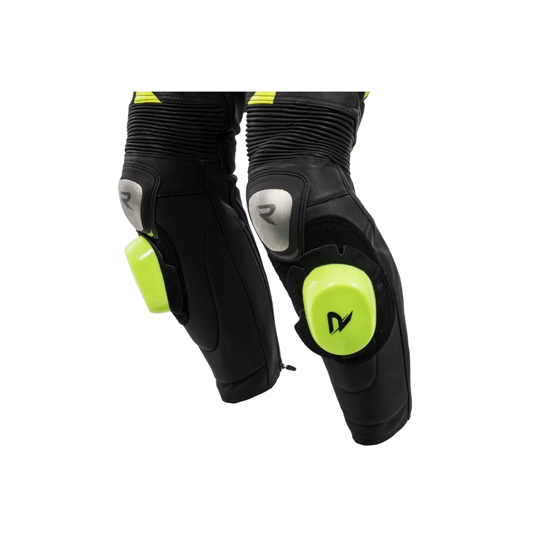 Men's Street Racer Fasttrack Pants Schwarz-Weiß-Fluo Gelb Ausverkauf