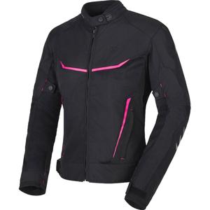 Damen-Motorradjacke RSA Runway schwarz-rosa