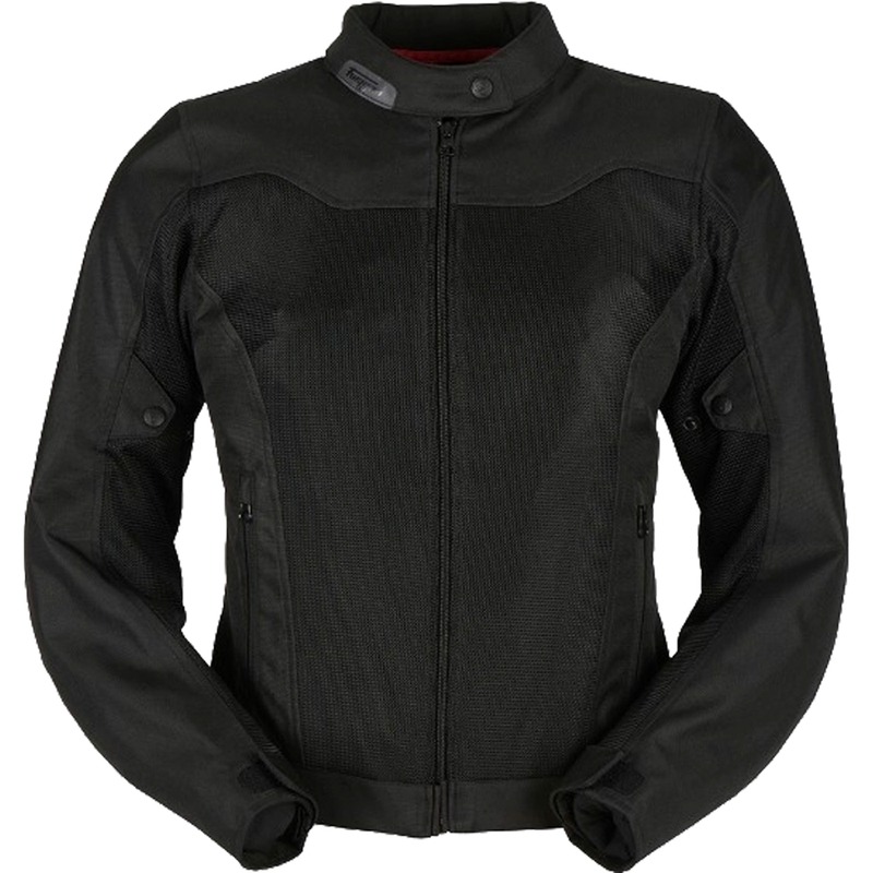 Damen Furygan Genesis Mistral Lady Evo 3 Schwarz Motorrad Jacke