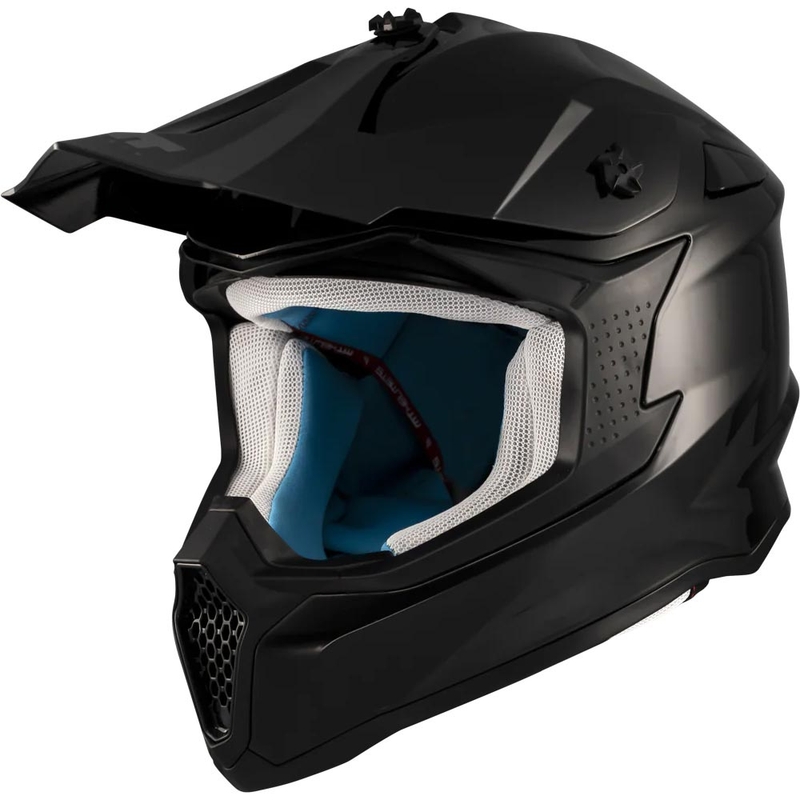 Motocross-Helm MT Falcon S Pure A1 matt schwarz