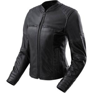 Rebelhorn Hunter II Damen-Leder-Motorradjacke schwarz