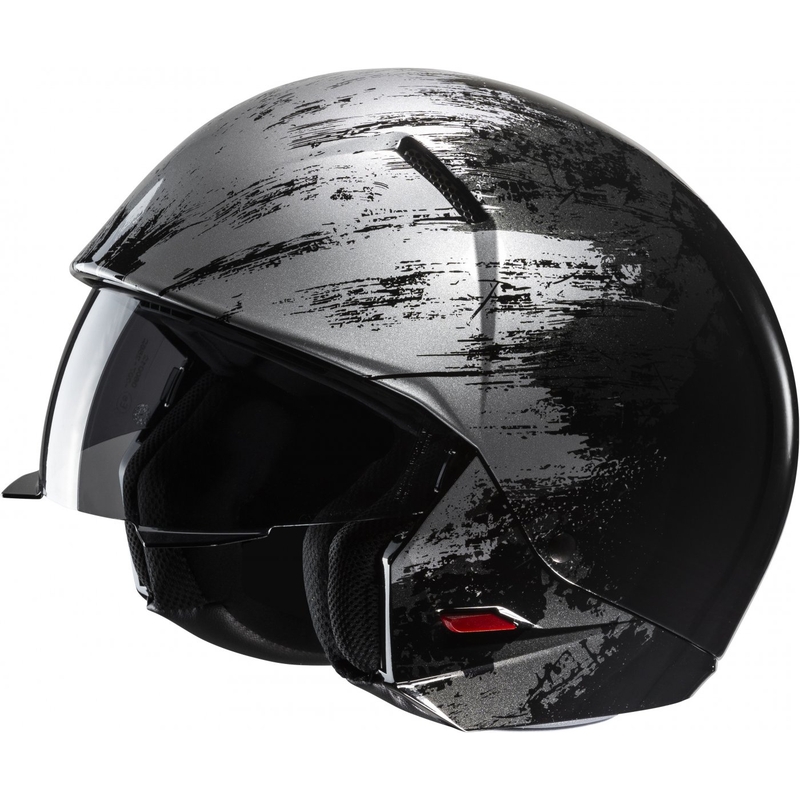 Offener Helm mit Visier HJC i20 Furia MC5 schwarz-grau - II. Qualität