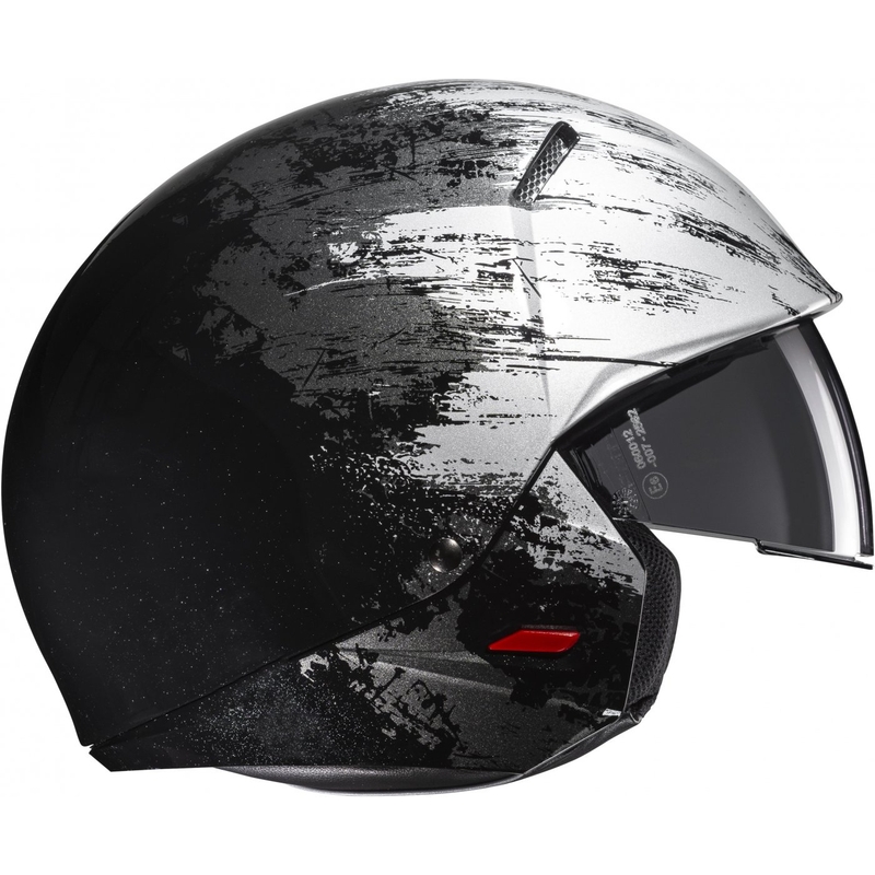 Offener Helm mit Visier HJC i20 Furia MC5 schwarz-grau - II. Qualität