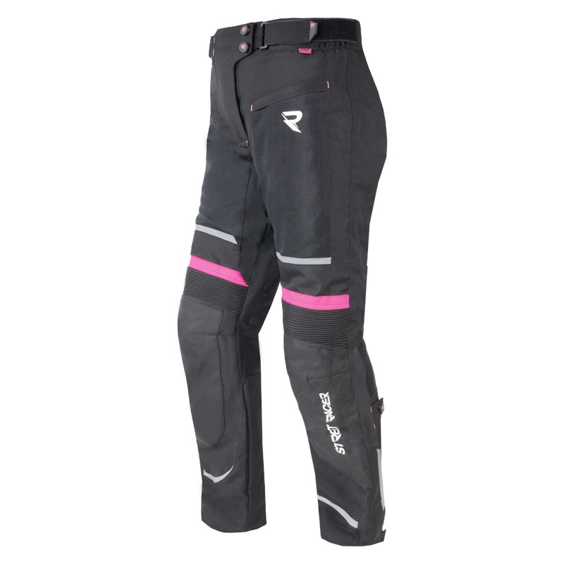 Damen-Motorradhose Street Racer Betty II Air schwarz-pink - 2. Wahl - II. Qualität