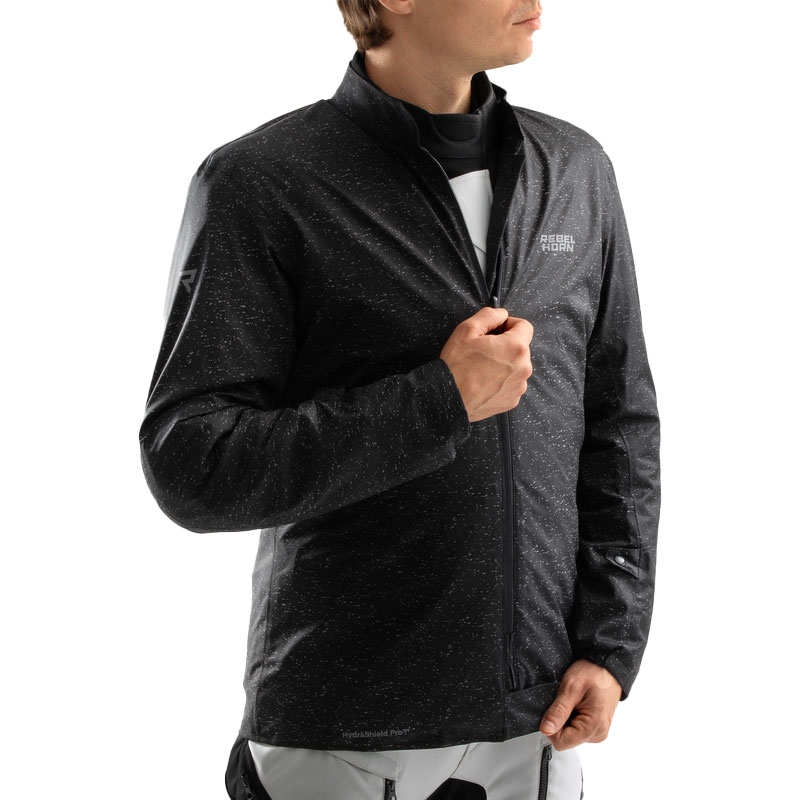 Motorradjacke Rebelhorn Hardy 3.0 blau-grau-rot - II. Qualität