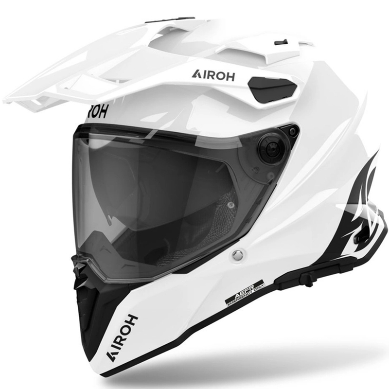 Enduro-Helm Airoh Commander 2, Farbe: glänzend weiß