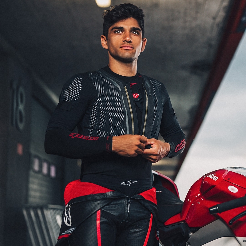 Alpinestars TECH-AIR®7X Airbag-Weste schwarz-rot - II. Klasse - II. Qualität