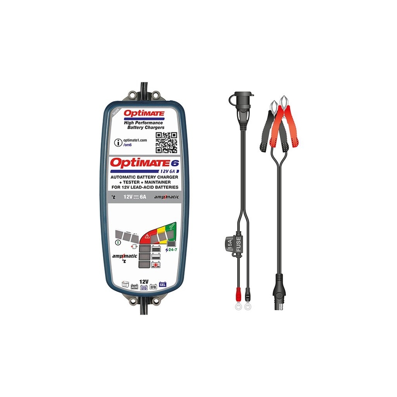 TecMate Batterieladegerät - Optimate 6 6A - II. Grad - II. Qualität