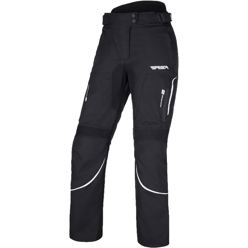 Damen RSA Wasp Schwarz-Weiß-Motorradhose
