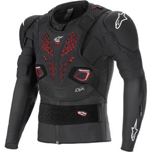 Alpinestars Bionic Pro 3 Plasma Körperprotektor schwarz-rot-weiß