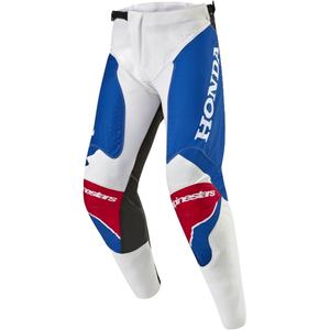 Alpinestars Racer Iconic Honda Kollektion Motocrosshose weiß-blau-rot-schwarz