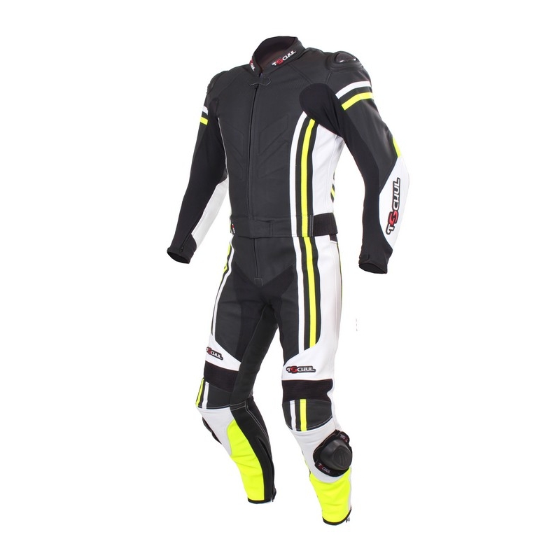 Herrenjacke Tschul 555 schwarz-weiß-fluo gelb Ausverkauf