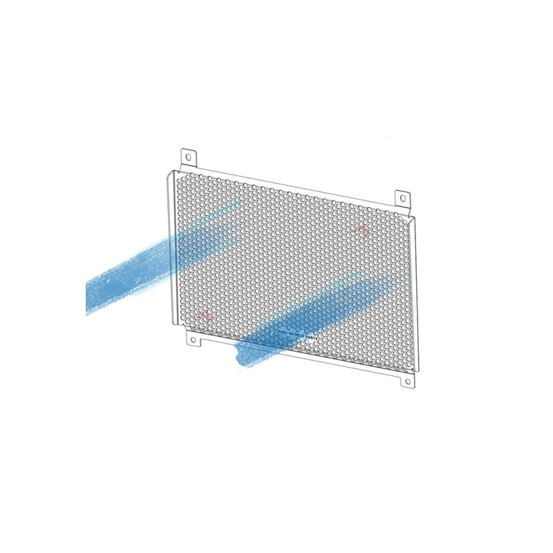 Kühlerspoiler PUIG schwarz