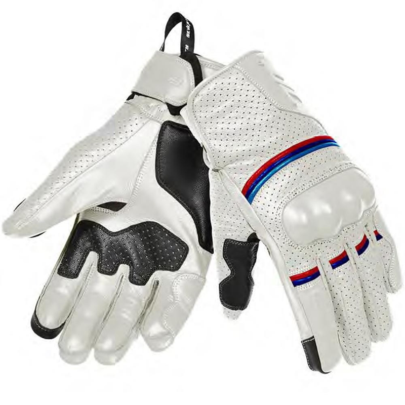 Seventy Degrees SD-C20 Rebel Motorradhandschuhe Weiß
