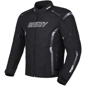 RSA Greby 2 Motorradjacke schwarz-grau
