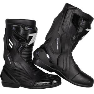 Seventy Degrees SD-BR26 Alpha Motorradstiefel schwarz-weiß